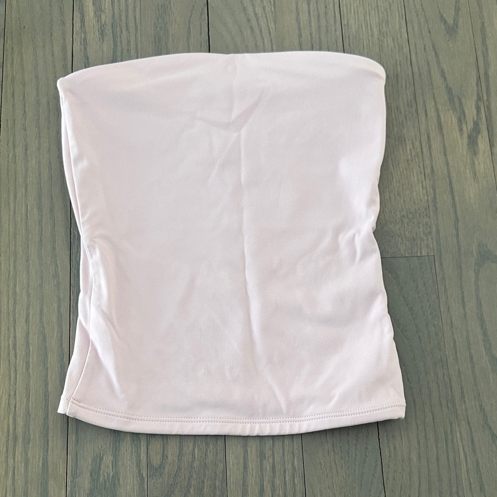 Light pink GARAGE Strapless Tube Top xxs